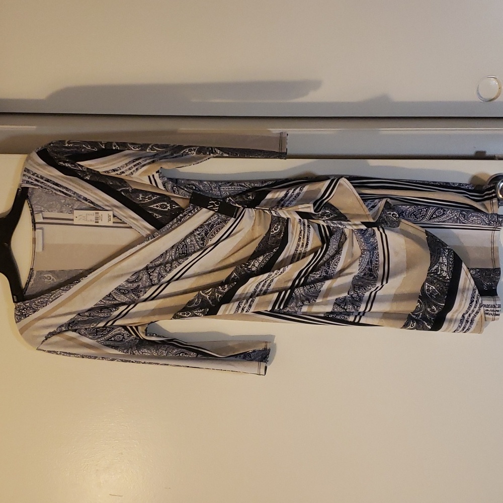 Black and khaki NY&C dress. Size M. Nwt